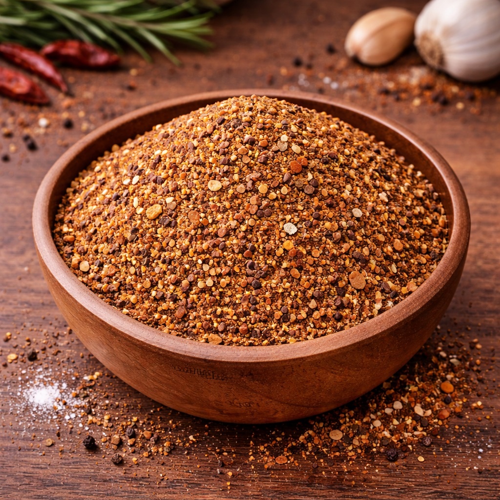 Przyprawa myśliwska w miseczce